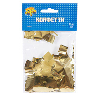 Золотая Конфетти Квадр фольг золото 1,5см 20гр 1501-4947