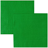 Салфетка зеленая 33см 12шт