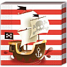  Салфетки Сундук пирата, 20 штук 1502-2490
