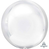 Белая Шар 3D СФЕРА 40см Пастель White 1209-0301