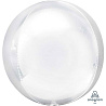 Белая Шар 3D СФЕРА 40см Пастель White 1209-0301