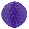  Шар бумажный фиолетовый 30см 1412-0066