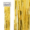 Новый год Дождик золото 5шт. (20см/1м каждый) 1505-2476