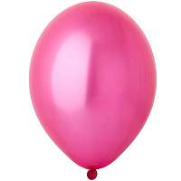Розовая Шарик 32см, цвет 064 Металлик Fuchsia 1102-0035