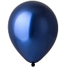 Синяя Шары 30см хром темно-синие Весёлая Затея 1102-2541