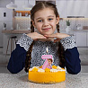 Свеча-цифра "7" Маша Сердца 7,5 см