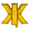 Буквы Шар Мини буква "Ж", 36см Gold 1206-0810
