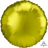 Желтая Шар Круг 45см Сатин Lemon 1204-1116