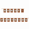 Гирлянда-вымпел Вестерн Howdy Partner