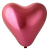 Розовая Шары Сердца 28см розовые 1105-0423
