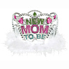 Мальчик или Девочка? Тиара со стразами и перьями Mom to Be 1501-5092
