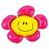 Улыбка Шар фигура Цветок розовый 1207-0492