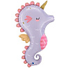 Морской мир Шар фигура Волшебный морской конек 92см 1207-5762