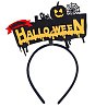 Вечеринка Хэллоуин Ободок Happy Halloween Кладбище Тыква 1501-6466