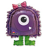  Ходячий шар Фиолетовый монстр, ненадутый 1208-0280