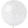 Цветы Любимым Шары 45см Филигрань 1103-2150