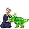 Шар ДинозаврТрицератопс зелен,под воздух