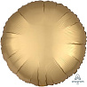 Золотая Шар КРУГ 45см Сатин Gold Sateen 1204-0640