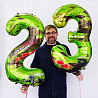 Шары-цифры 23 С Днём Защитника 100см