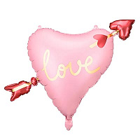 Валентинов День ФИГУРА Сердце со стрелой LOVE 1207-5726