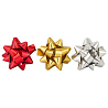 Новый год Банты звезда+Лента сатин, 3 штуки 1507-1888