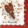  Салфетки Me to You RED 1502-1955