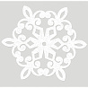  Баннер комплект Снежинки блеск 20шт/A 1505-1310
