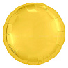 Золотая Шар круг 45см Металлик Gold 1204-0975