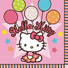  Салфетка Hello Kitty, 16 штук 1502-0930