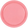 Розовая Тарелка розовая 23см 6шт 1502-6074
