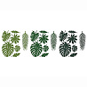  Декор-комплект Листья тропические зелень 1501-5685