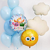 Шар круг 45см ДР Цыпленок