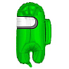 Эпичная Вечеринка Шар фигура Космонавтик зеленый 1207-4610