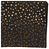 Вечеринка в стиле Black & Gold Салфетки Гламур Black & Gold, 16 штук 1502-5028