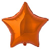 Оранжевая Шарик Звезда 45см Orange 1204-0541