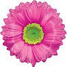 Шар фигура Цветок розовый 1207-3501