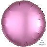 Розовая Шар КРУГ 45см Сатин Flamingo 1204-0644