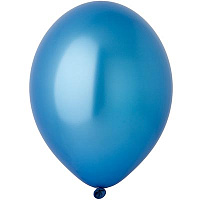Синяя Шарик 32см, цвет 065 Металлик Blue 1102-0036