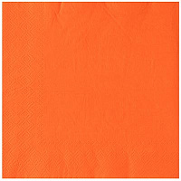 Оранжевая Салфетка оранжевая 33см 12шт 1502-6207