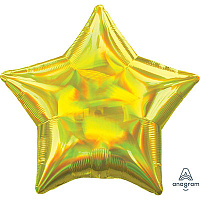 Желтая Шарик ЗВЕЗДА 45см Yellow 1205-0136