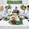 Тарелки большие Камуфляж, 6 штук
