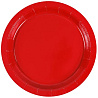 Красная Тарелка красная 17см 6шт 1502-6067