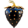  Шар фигура GLAM Клубника черная 1207-6583