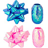 Многоцветное Ассорти Банты звезды+ Ленты Дуо розовый/синий 1507-1892