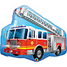 Машинки Шар фигура Машина пожарная 1207-3891