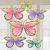  Фанты Бабочки весенние блеск, 6 штук 1505-1626