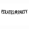 Пираты Гирлянда-буквы PIRATES PARTY 1505-1927