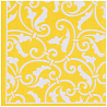  Салфетки Солнечно-желтые орнамент 1502-2600