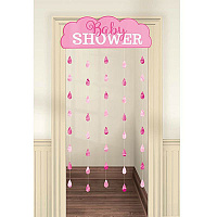 Мальчик или Девочка? Украшение на дверь BABY SHOWER Девочка 1505-1459