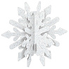 Снежинка Снежинка 3D перламутр блеск, 22 см 1501-5633